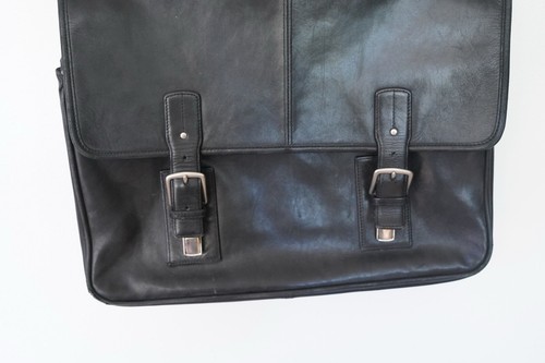 Vintage Coach Portfolio Thompson Aktentasche Aufsatz schwarz Leder Stil F06455 - Bild 4 von 17