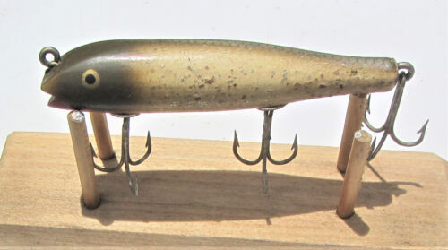 Vintage Creek Chub Darter Wooden Fishing Lure 