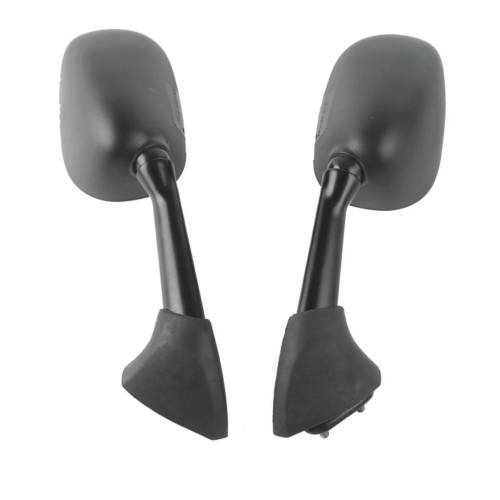 Black Replacement Mirrors Fit For Yamaha YZF-R1 2000-2008 YZF-R6 2006-2007 - Picture 6 of 7