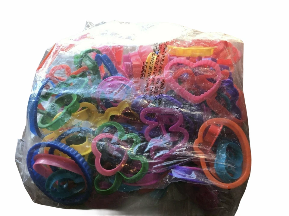 Wilton Set of 100 Plastic Cookie Cutters Animals, Sports, Alphabet, Halloween - Image 3 of 4