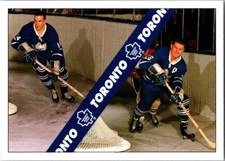 HOCKEY CARD ORIGINAL SIX  TORONTO MAPLE LEAF ALLAN STANLEY DAVE KEON