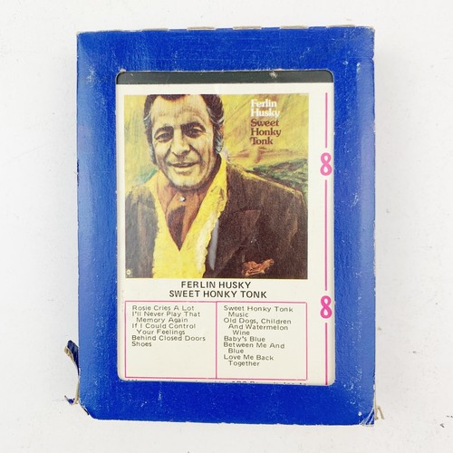 Ferlin Husky Sweet Honky Tonk 8-Track Tape RCOA-68370-8 ABC 1973 Untested - Picture 2 of 7