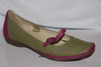 Fabulous Moshulu Rose Pink & Green Saffy Leather Summer Shoes Eu 39 Uk 6 Fabulous Moshulu Rose Pink & Green Saffy Leather Summer Shoes Eu 39 Uk 6