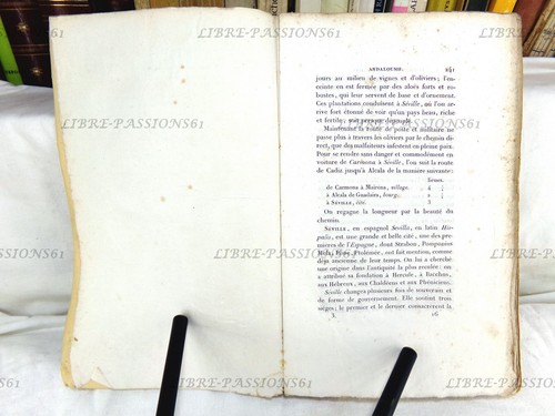 BESCHREIBENDE REISEROUTE SPANIENS, GR.3, 2. Teil, Graf A. DE LABORDE, 1828 - Bild 6 von 12