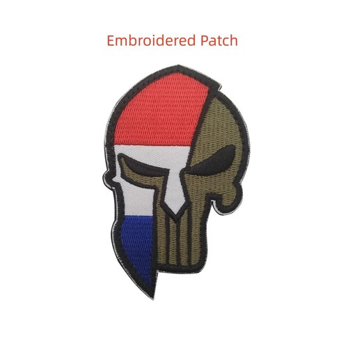 IR Reflectante Euro Países Bajos Bandera Holanda Gancho Bucle Parche Fijador Back Insignia - Imagen 7 de 13