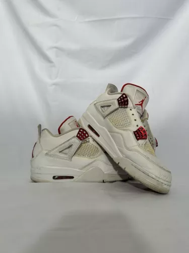 Size 10 - Air Jordan 4 Retro Red Metallic