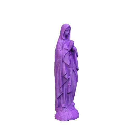 Figura Escultura Nuestra Señora de Lourdes Santísima Virgen María - Hecha en EE. UU. - - Imagen 7 de 7