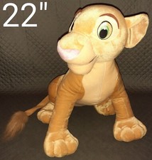 3x Muñecas de Peluche Nala El Rey León 8" Ty Simba + 16" Lion Guard Talking Lion 22"