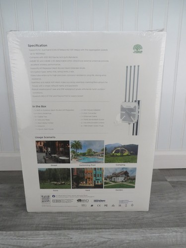 WAVLINK Outdoor WiFi 6 Wireless Access Point, AX1800 WiFi 6 Extender Router NEW - Picture 19 of 24