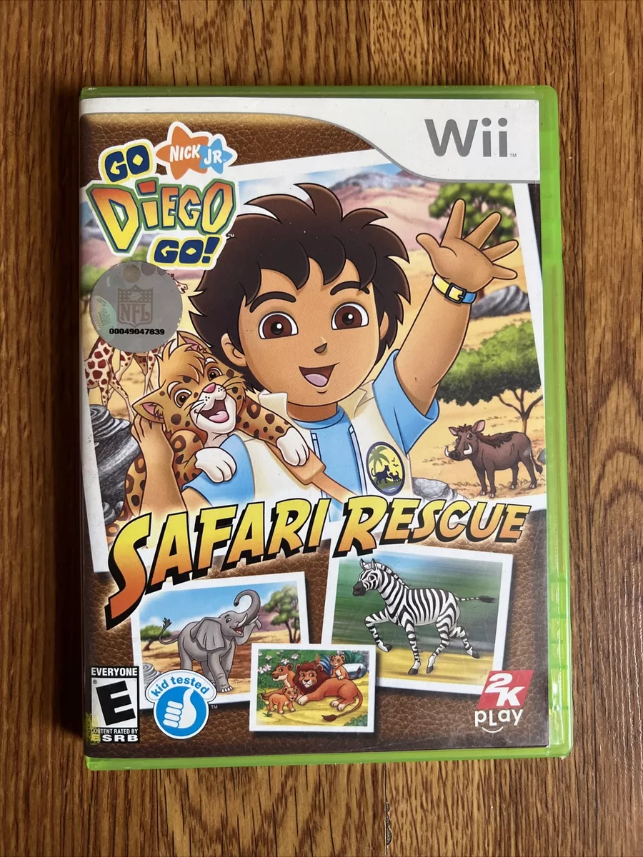 Used Go Diego Go Safari Rescue - Nintendo Wii (Used) 