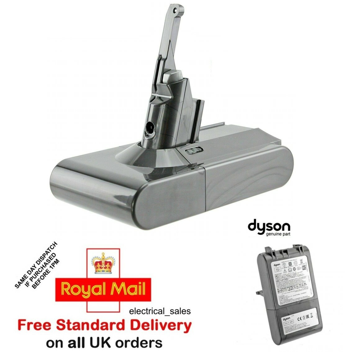 Аккумулятор dyson v8 absolute