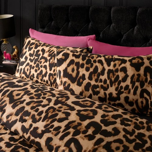 Leopard Duvet Cover Bedding Set Animal Quilt Soft Pillowcase King PRP £39.99 - Picture 2 of 5