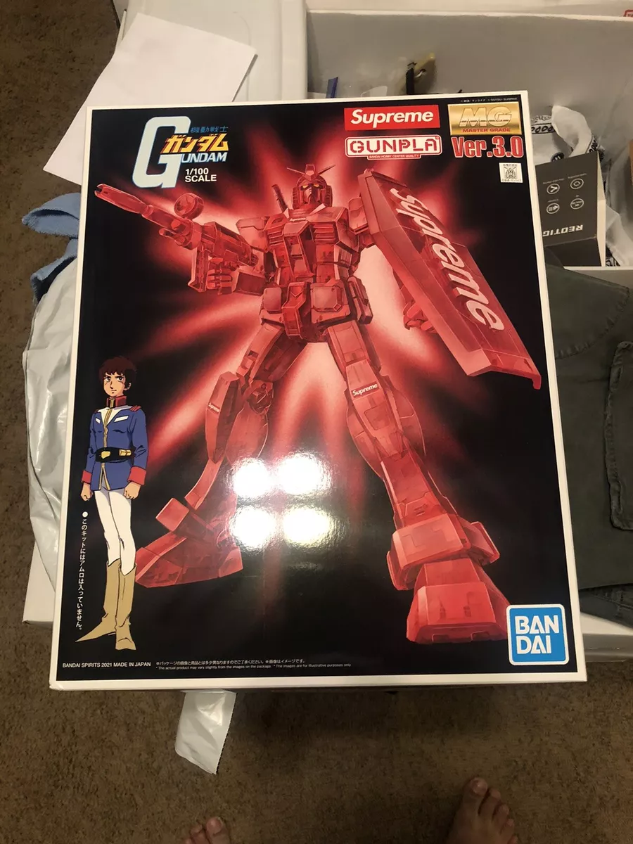 Supreme MG 1/100 RX-78-2 GUNDAM Ver. 3.0 Model FW21 IN HAND