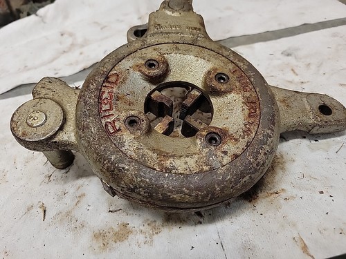 Ridgid 500B Bolt Die Head With 3/8-16 #17 - Picture 8 of 15