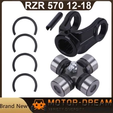 Front Drive Shaft Yoke & U-Joint Kit for Polaris RZR S 800 EFI 2009-2014 UTV USA