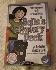 Bella's Mystery Deck - 52 illustrated mystery cards - Ages 10 - MindWare - NEW