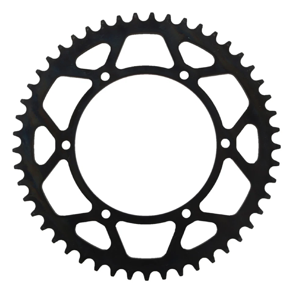 New Supersprox Rear Steel Sprocket Black 49T For Kawasaki 250 KX 82-07 KX 250F Foto 2 de 4