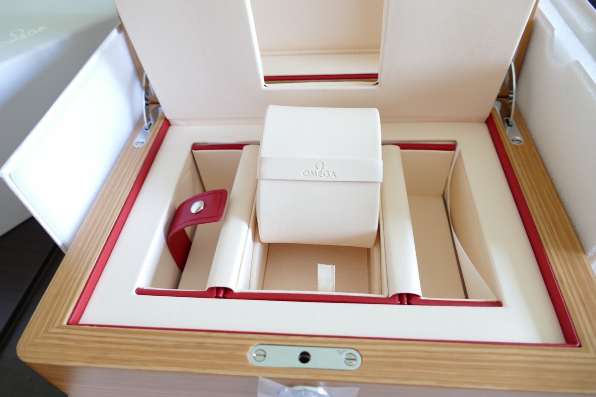 New Omega wooden watch box | eBay