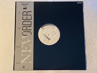 New Order - Sub-Culture Japanese orig' Factory 12  obi Joy Division