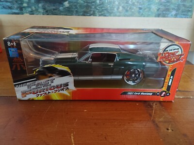 ミニカー FAST&FURIOUS TOKYO DRIFT Ford Mustang 2023 The FAST&FURIOUS Tokyo Drift '67 CUSTOM MUSTANG ☆green
