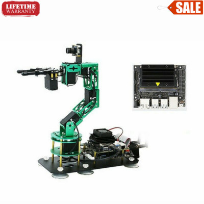 DOFBOT AI Robotic Arm 6 Axis Robot Arm w/ ROS Mainboard For JETSON NANO 4GB B01