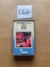 Jethro Tull Chrysalis Cassette Tape