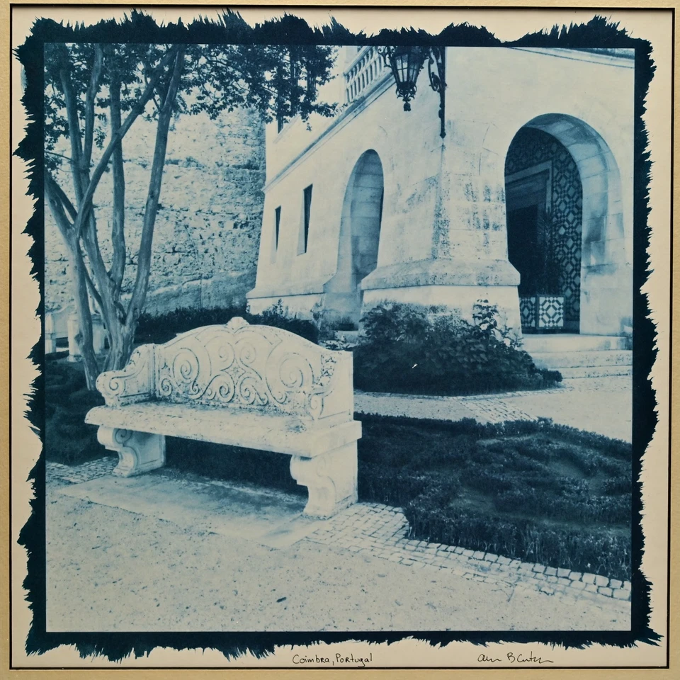Impresión Fotográfica Paisaje Europa Coimbra Europa Original Vintage Firmado ALAN BLAUSTEIN Foto 2 de 4