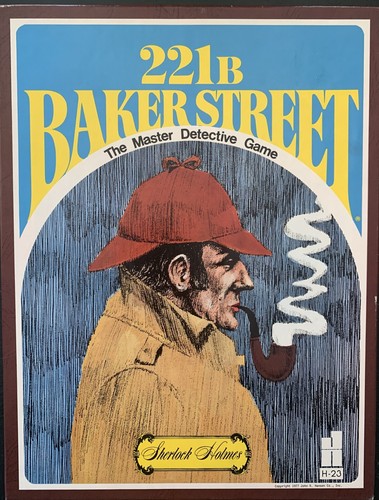 221B Baker Street Master Detective Game 1977+221B Baker St Game Set#3 NIP+CDGame - Picture 8 of 16