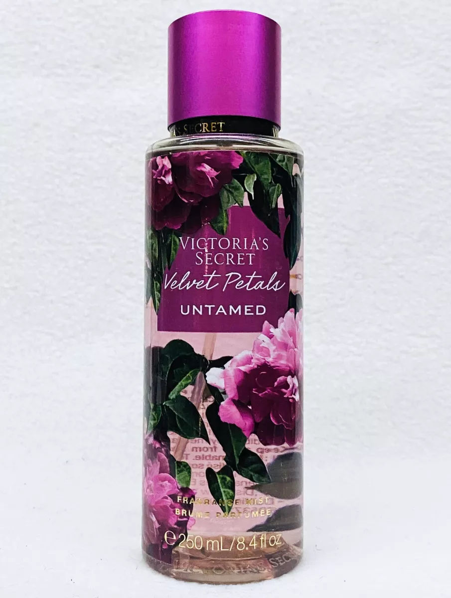 1 Victoria's Secret VELVET PETALS UNTAMED Fragrance Mist Body Spray Perfume  8.4