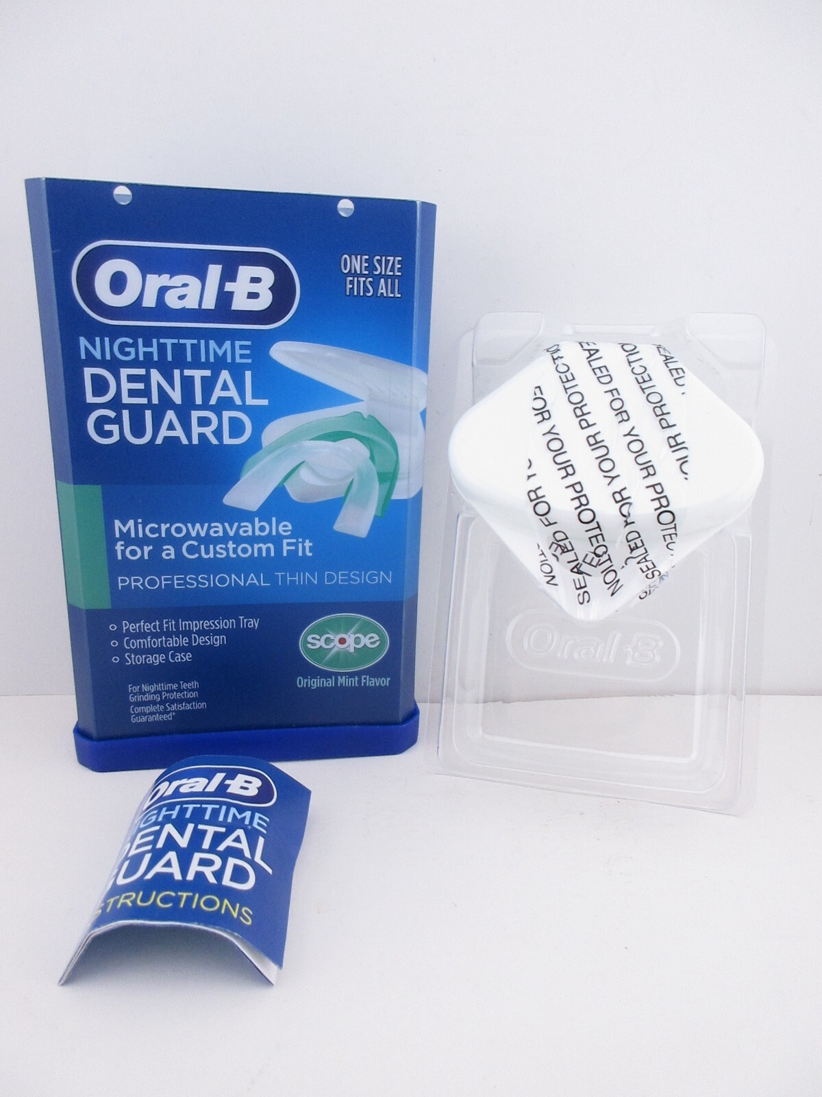 OralB Nighttime Dental Guard Custom Fit *READ MORE* Scope Original