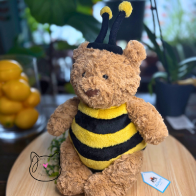 AUTHENTIC Jellycat BARTHOLOMEW BEAR BUMBLEBEE New BNWT RETIRED Bee