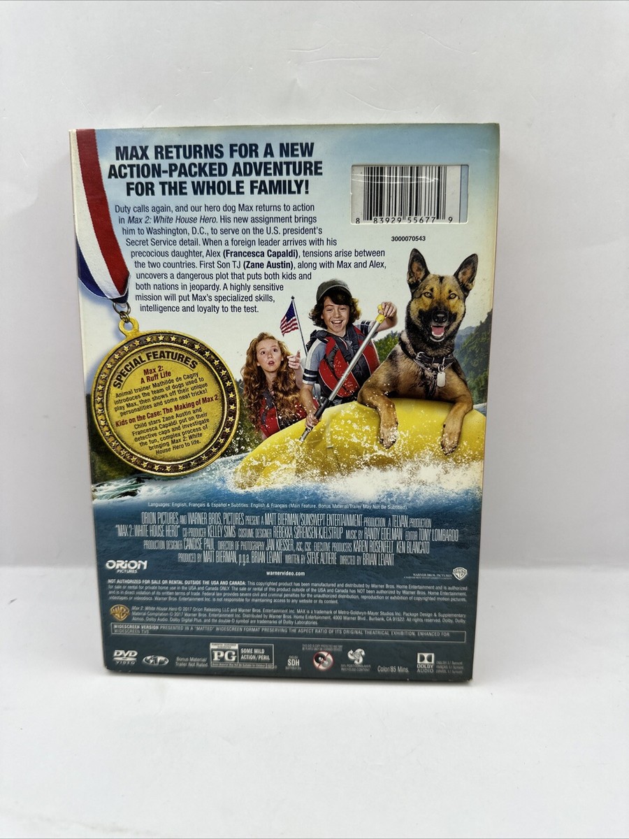 Movie A Dog's Life Common Sense Media Max White House Hero