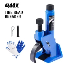OMT Tire Bead Breaker Manual Tire Changer Tool for ATV Golf Cart Tractor & More