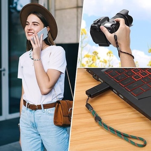 8 Pcs Hand Wrist Strap Lanyard Adjustable Rope for Mobile Phone Camera Keys.. - Zdjęcie 4 z 6