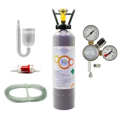 AQUA & CO NANO M75 CO2 Anlage Komplettset mit 500g / 2kg Flasche bis 75L