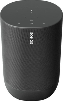 Sonos Move WLAN Bluetooth Smart Speaker wasserfest outdoor Alexa Google schwarz