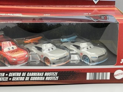 Disney Pixar Cars Rusteze Racing Center 5 Pack Diecast Sterling