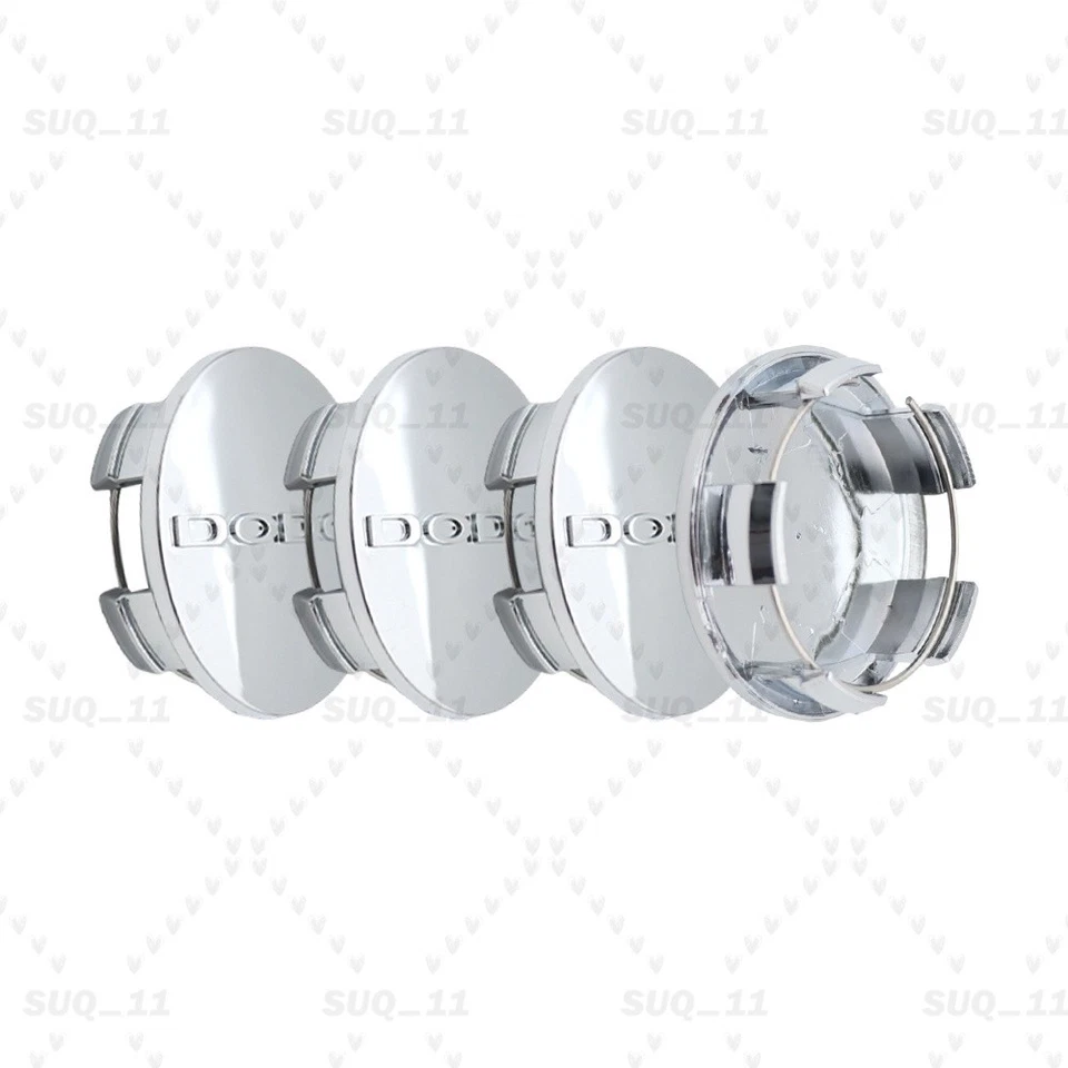 4Pcs Wheel Center Caps For Charger Challenger Durango Avenger Dart Hub Rim Cover Foto 3 de 4