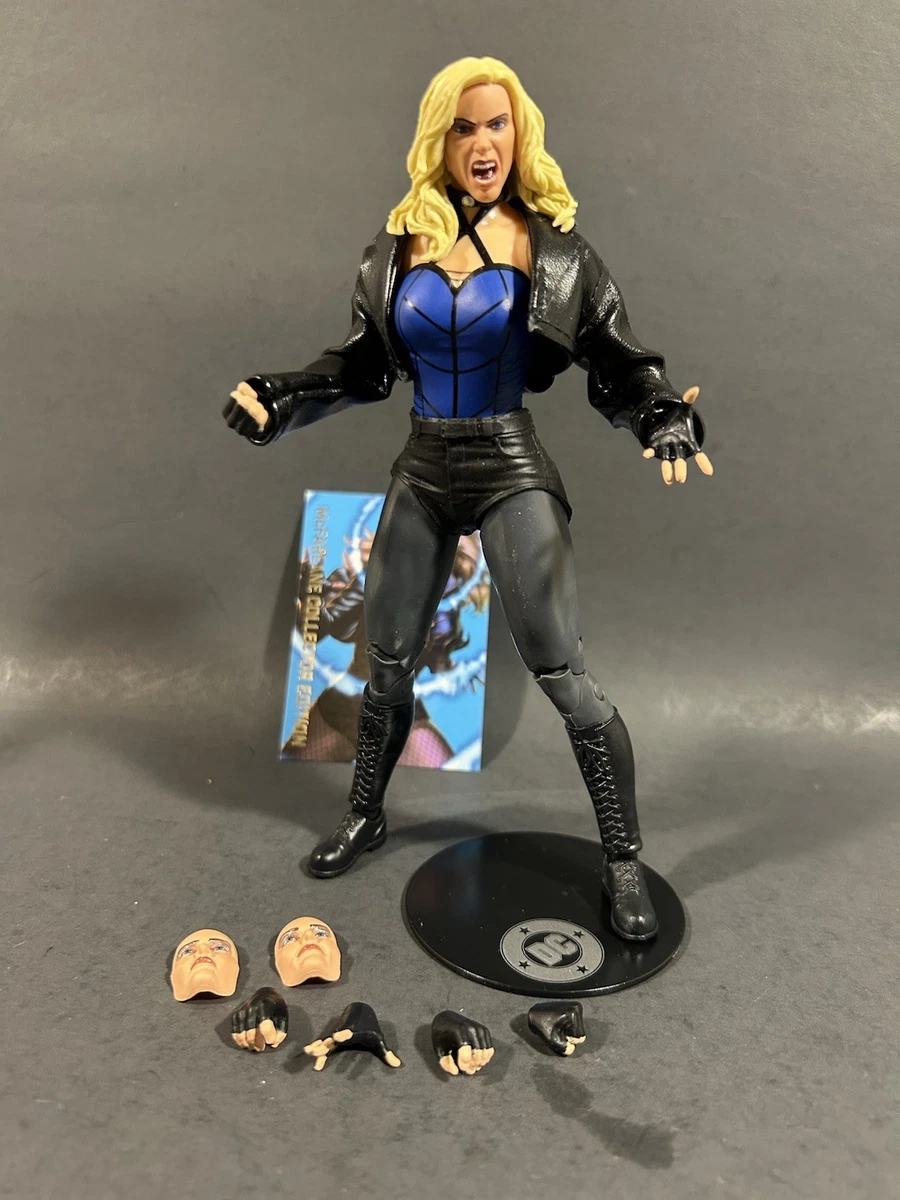 DCマルチバース ブラックキャナリー McFarlane Toys Black Canary (or Chase) Collector Edition 7-in