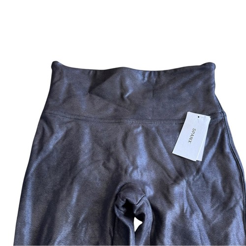 SPANX Leggings Leder wie Fleece gefüttert schwarz NEU Größe SMALL - Bild 8 von 9