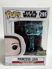 Funko Pop Princess Leia #295 Blue Chrome 2019 Star Wars Celebration Limited 2500