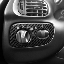 Real Carbon Fiber Interior Headlight Switch Panel Trim For Ford F-150 F150 97-04