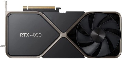 NVIDIA GeForce RTX 4090 24GB Founders Edition Graphics Card GDDR6X - Titanium