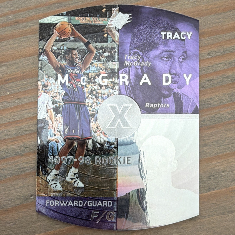 Upper Deck 1997-98 SPx Tracy McGrady Toronto Raptors Rookie Card #42 NBA