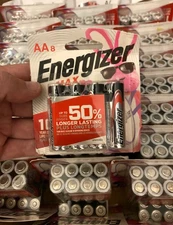 NEW Energizer Max 48 AA Pack Batteries Expires 12/2034 Factory Sealed (6x8pk)