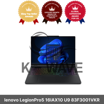 lenovo Legion Pro5 16IAX10 U9 5070 Plus 83F3001VKR U9_275HX32GB/1TB/RTX5070/W11H