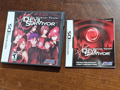 Shin Megami Tensei Devil Survivor DS No Game | eBay