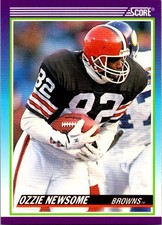 1990 Score #443 Ozzie Newsome Cleveland Browns