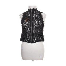 Zara Trafaluc, Weste, Größe: 28, Schwarz, Schlangenhaut, Spitze, Damen #1sQ