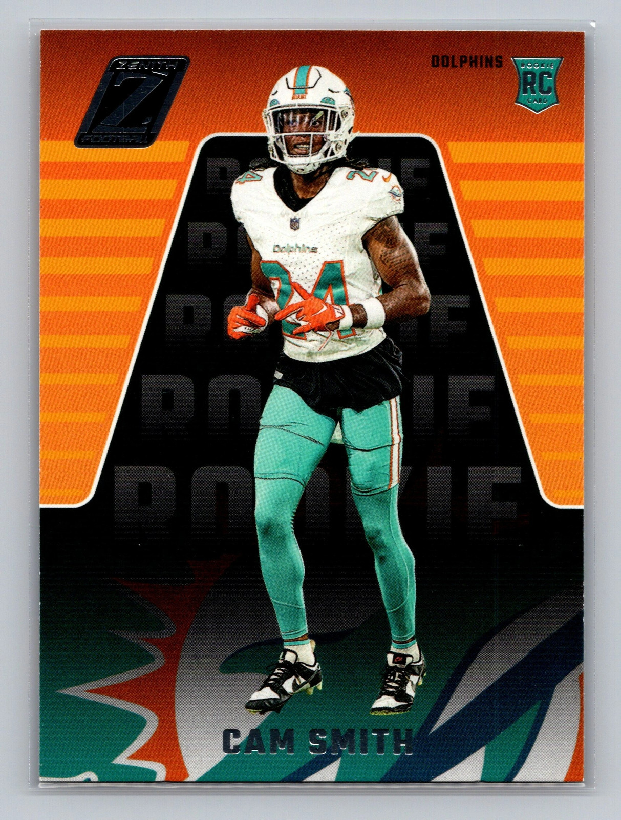 2023 Cam Smith Zenith Football #114 RC Dolphins Panini NM